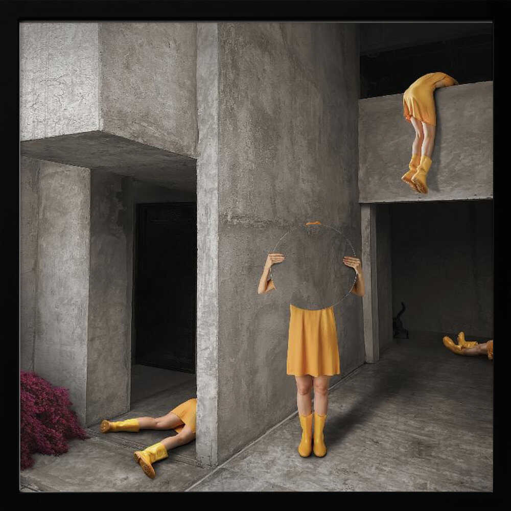 Surreal Yellow Figures