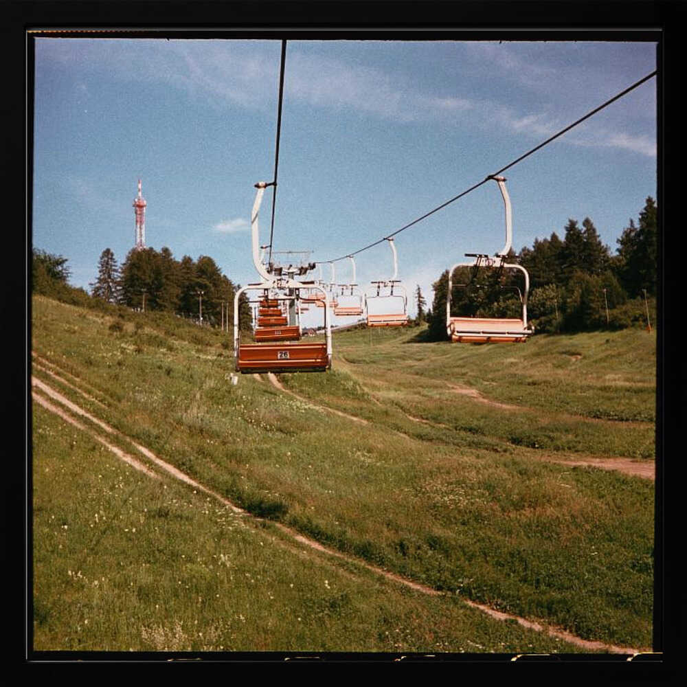 Summer Mountain Chairlift