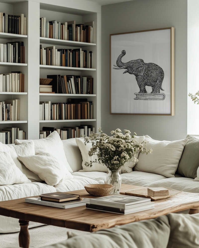 Elephant On a Book (1935 1936)