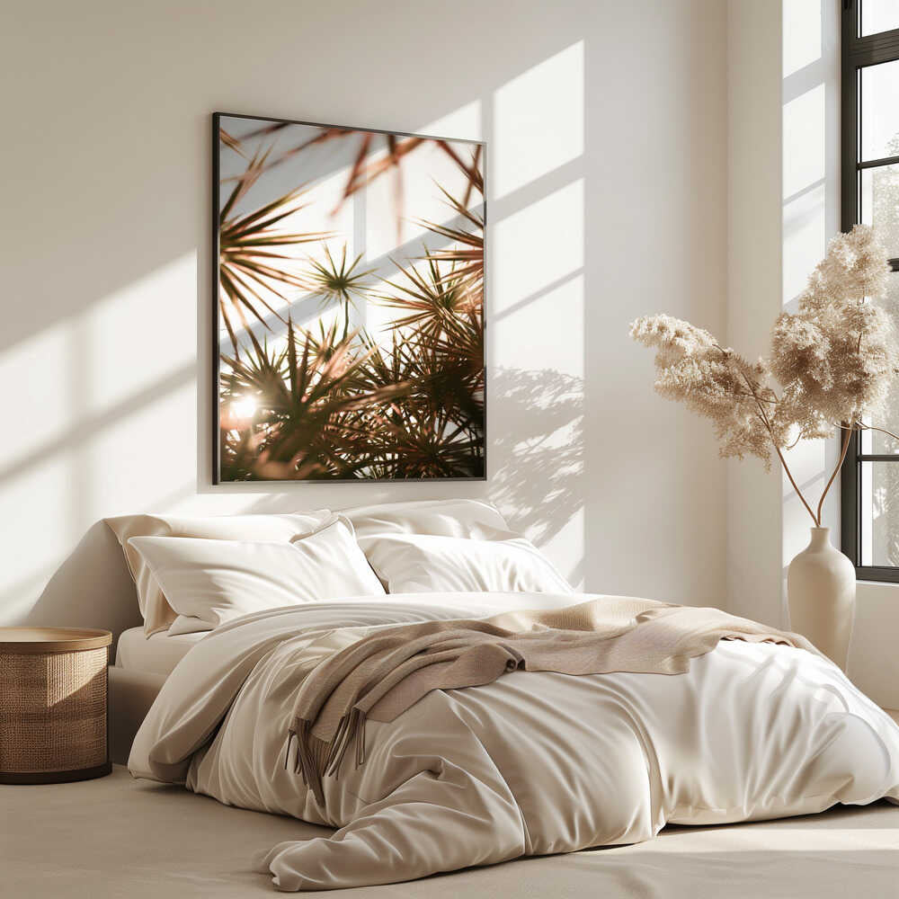 Abstract Beauty Of Spiky Plant