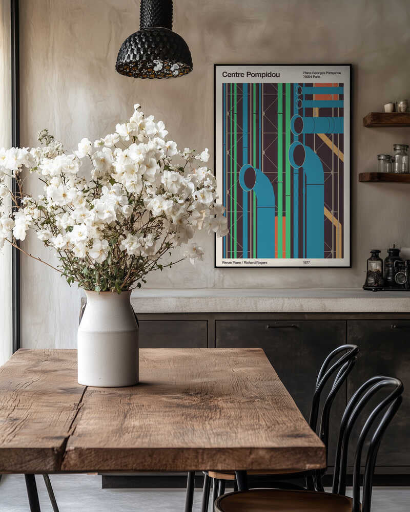 Colorful Architectural Pipes