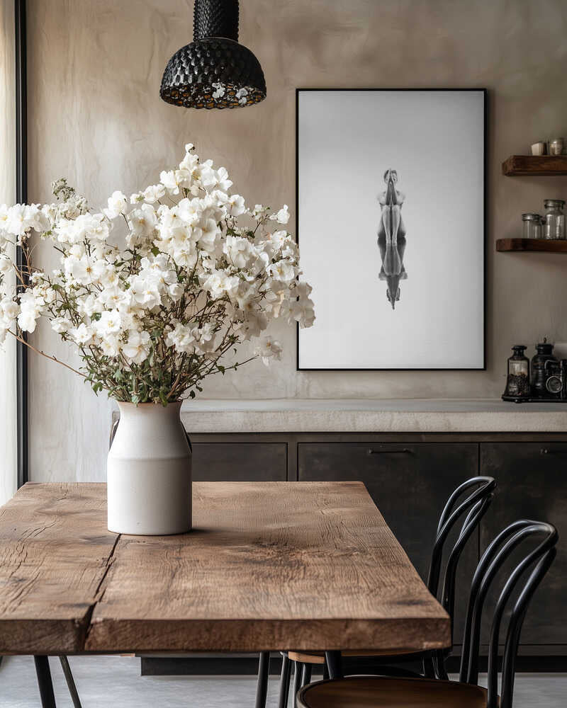 Serene Nude Reflection