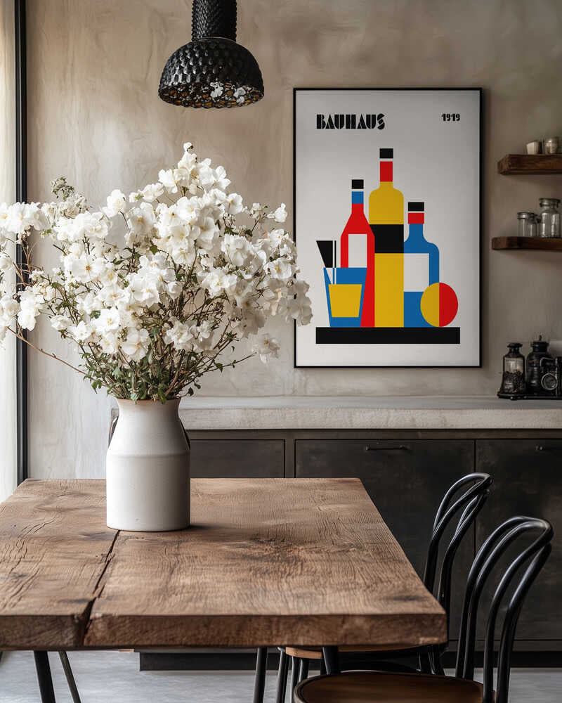 Bauhaus Geometric Still Life