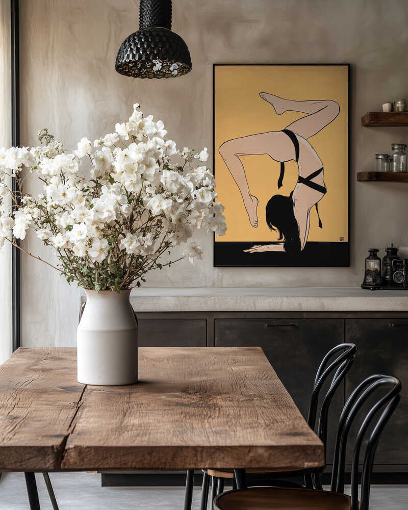 Flexible Yoga Form