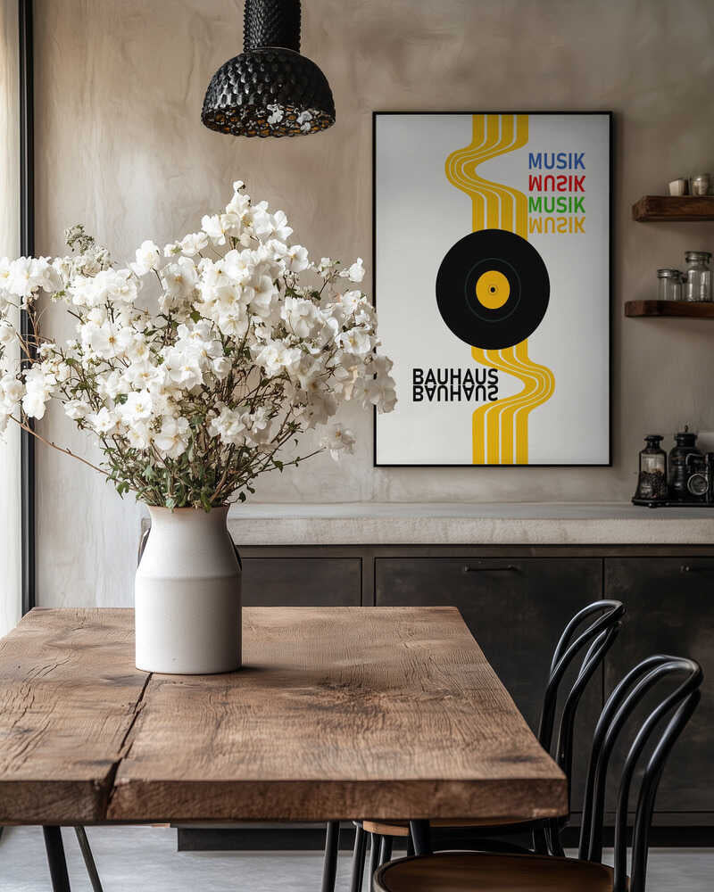 Bauhaus Music Vinyl Design