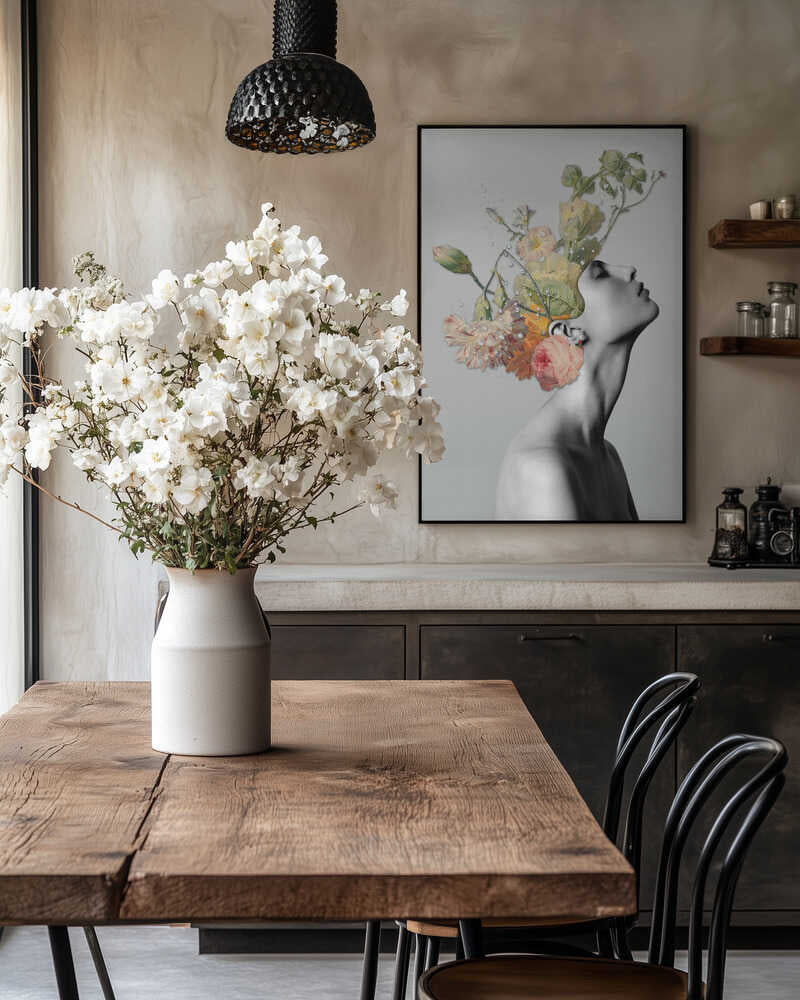 Ethereal Floral Portrait
