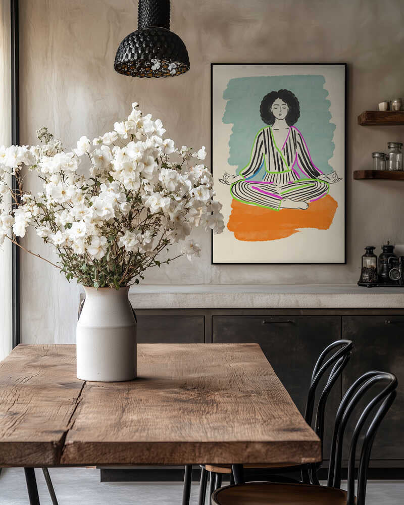Mindful Zen Woman
