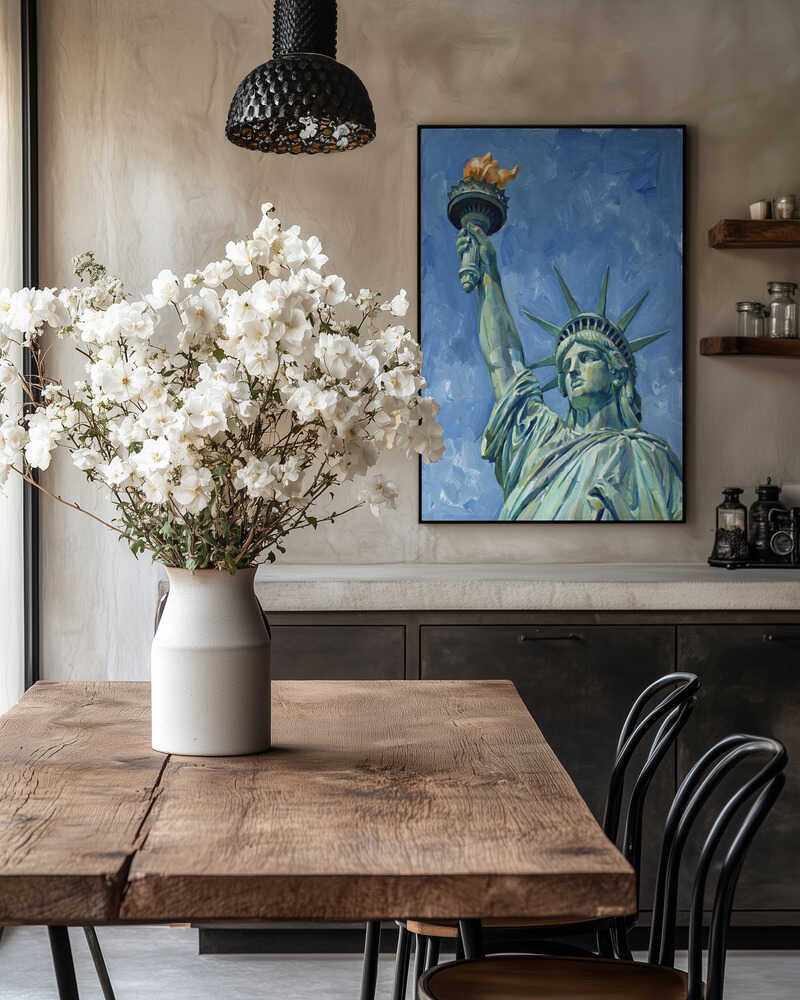 Lady Liberty Ascending