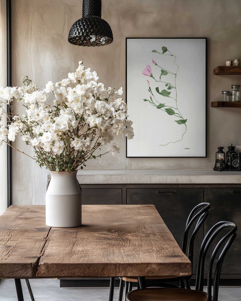 Graceful Pink Stem