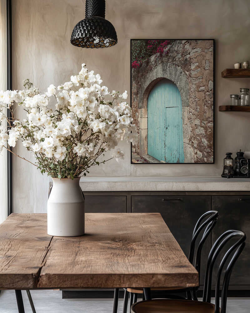 Rustic Blue Doorway