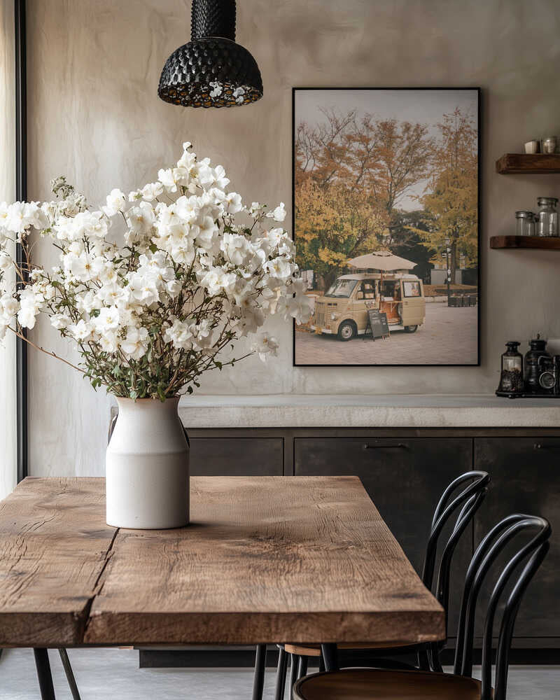 Autumn Coffee Van