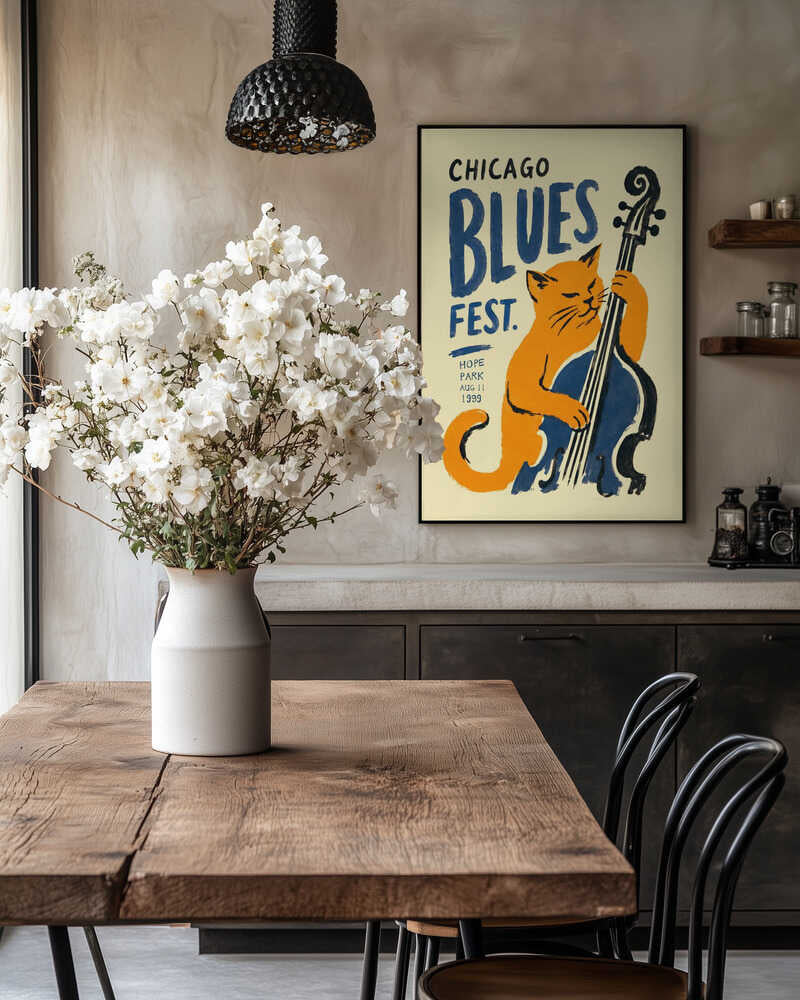 Blues Fest Cat