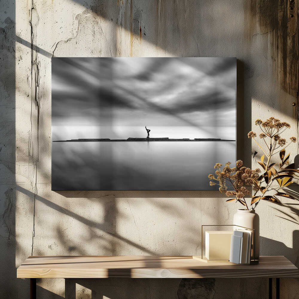 Serene Balance Seascape