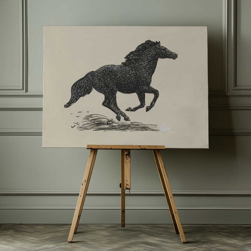 Galopperend Paard (1891–1941) By Leo Gestel