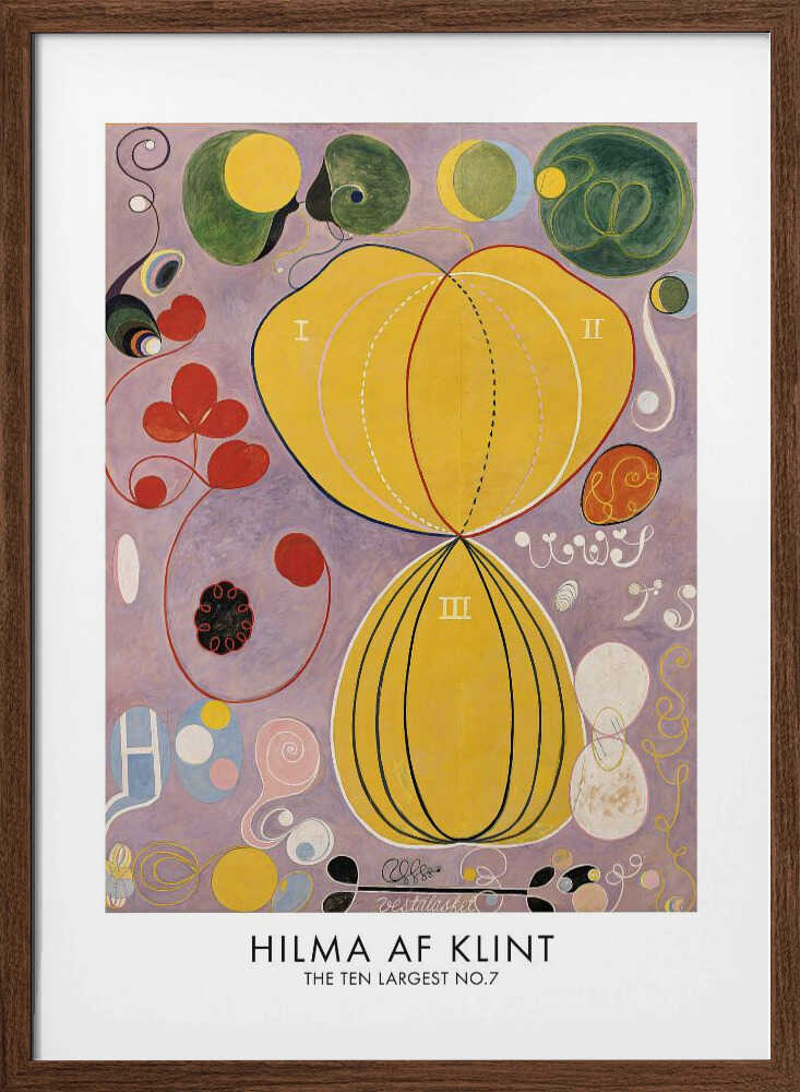 The Ten Largest No.7 Poster