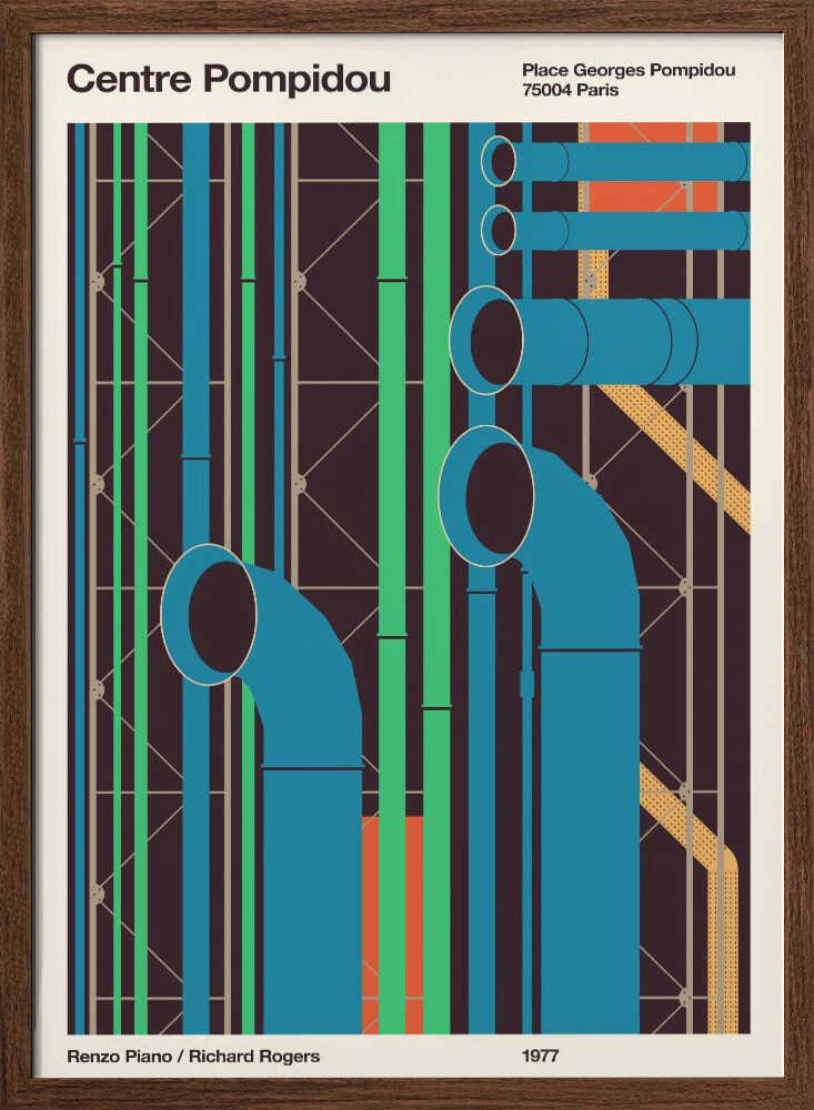 Colorful Architectural Pipes