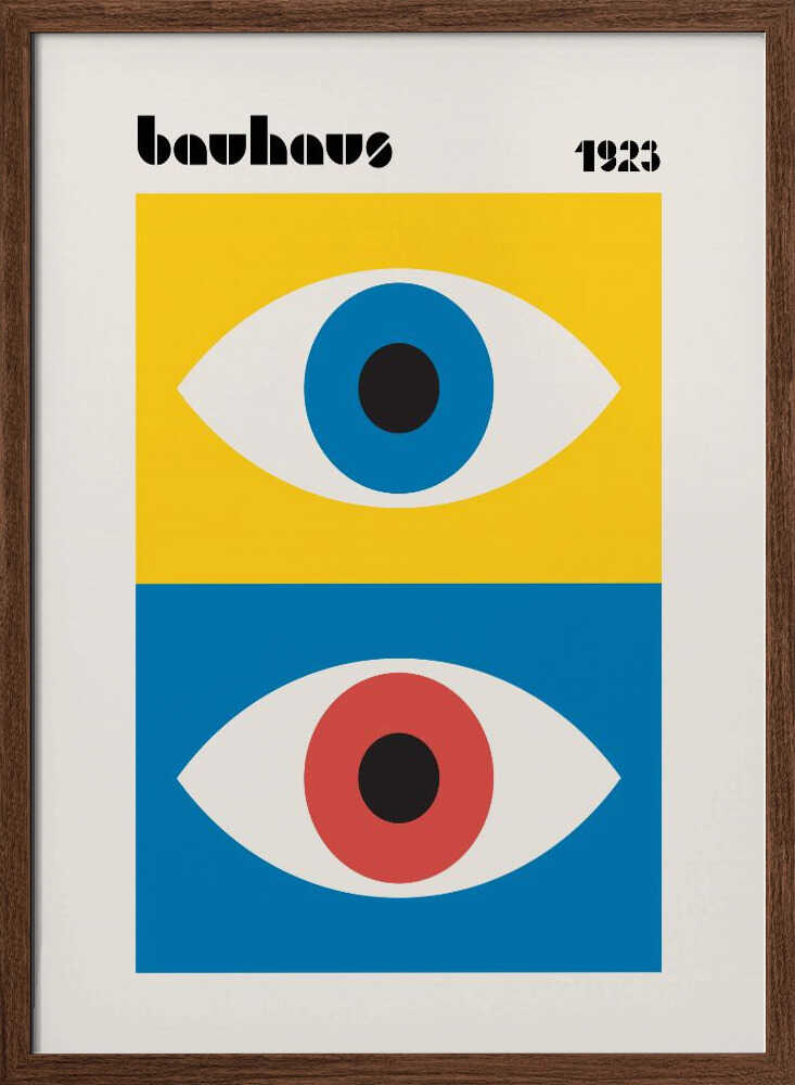 Bauhaus Geometric Eyes