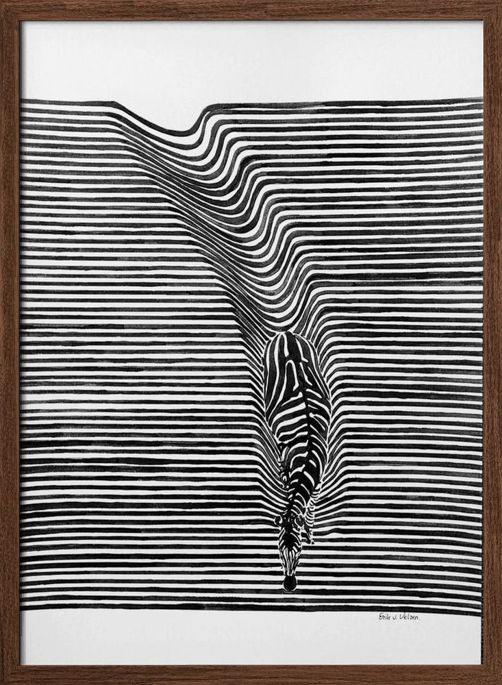 Zebra Optical Illusion