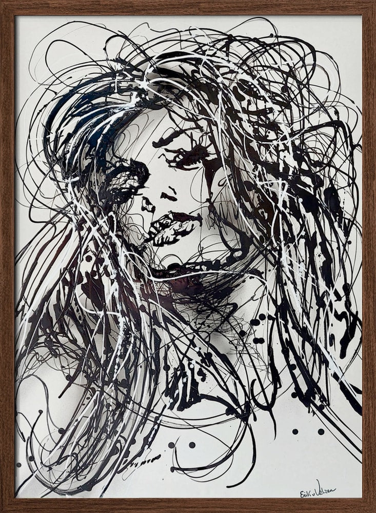 Expressive Ink Woman
