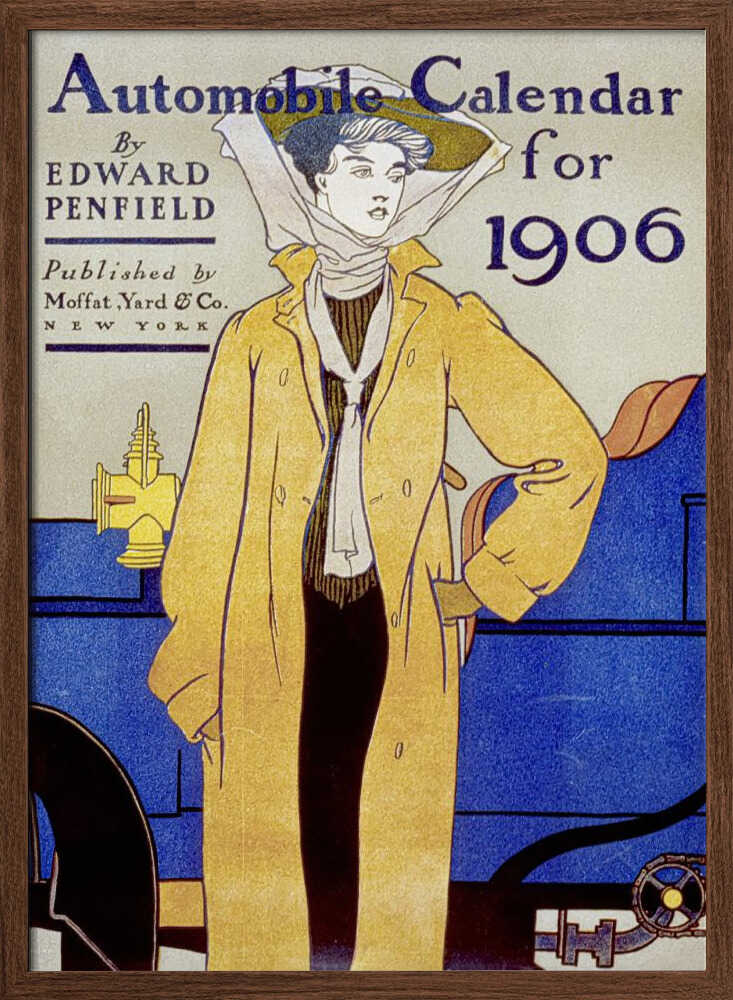 Edward Penfield's Automobile Calendar for 1906