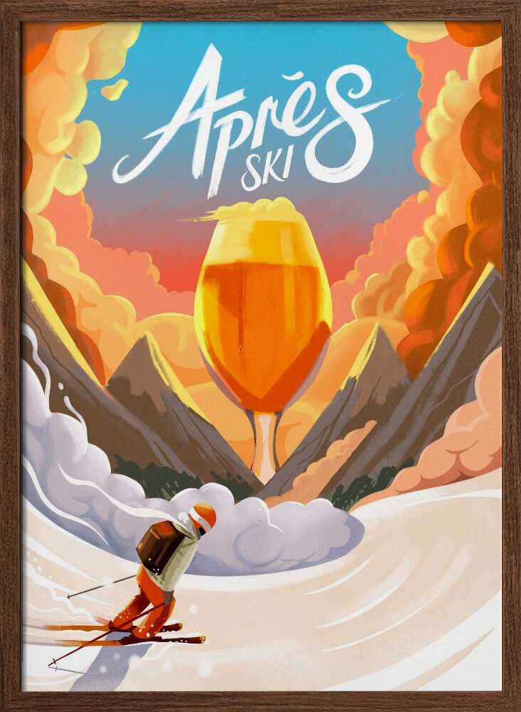 Après Ski Sunset Beer