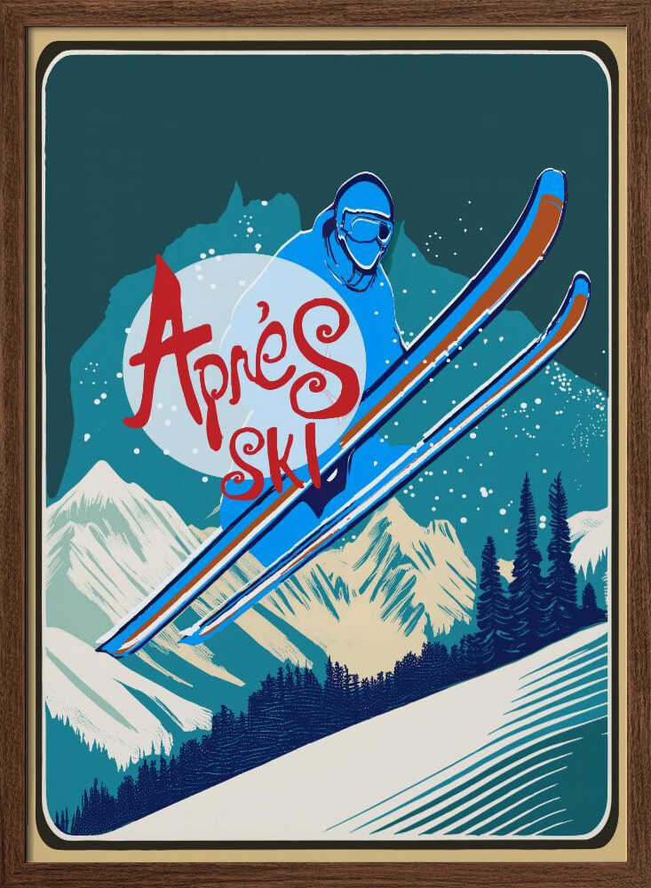 Apres Ski Mountain Jump