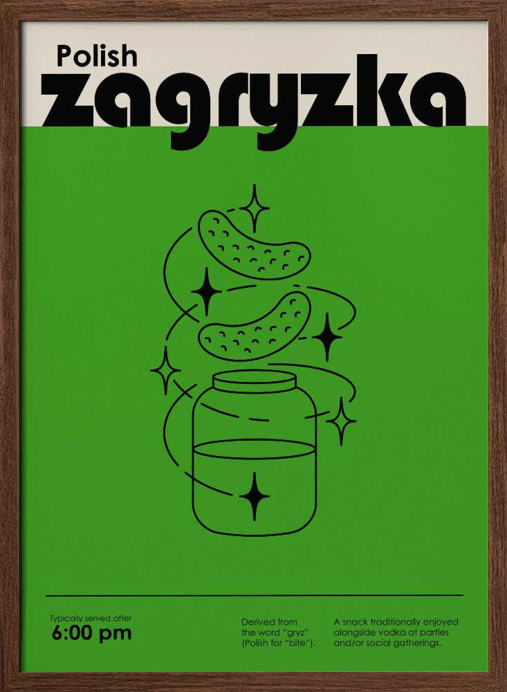Green Polish Snack