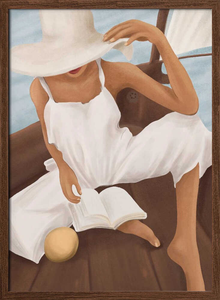 Summer Boat Reading