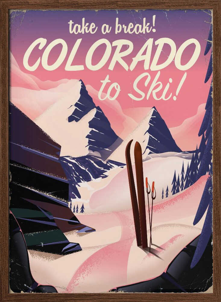 Vintage Colorado Skiing