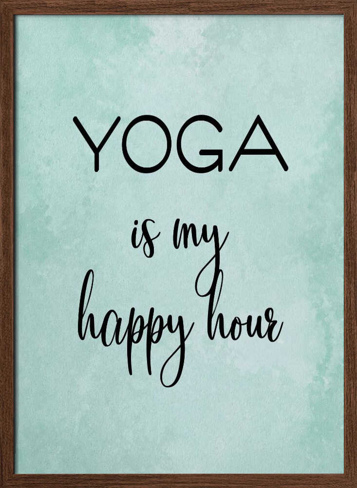 Yoga Happy Hour Quote
