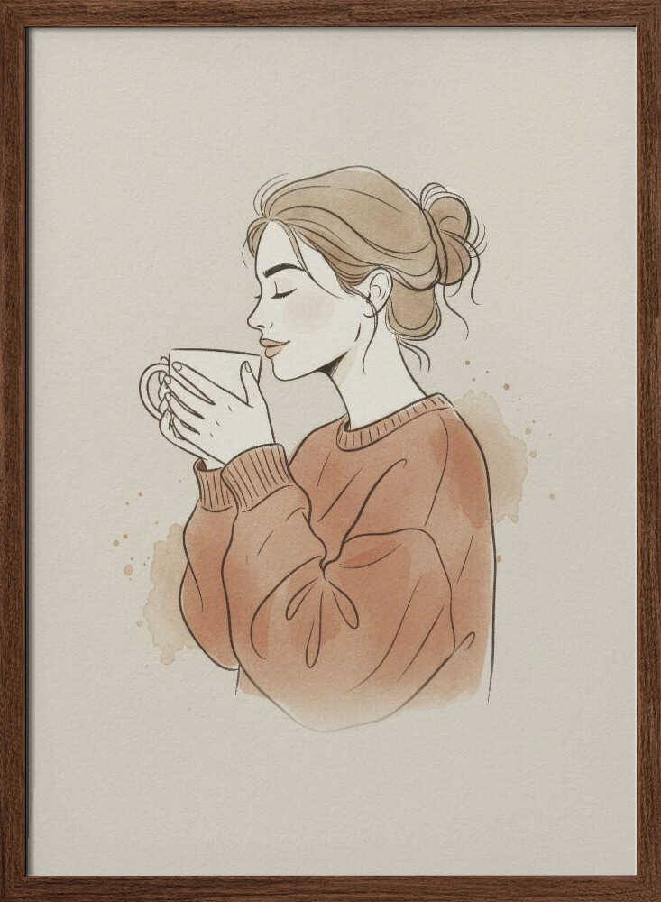 The First Sip of My Morning Coffee