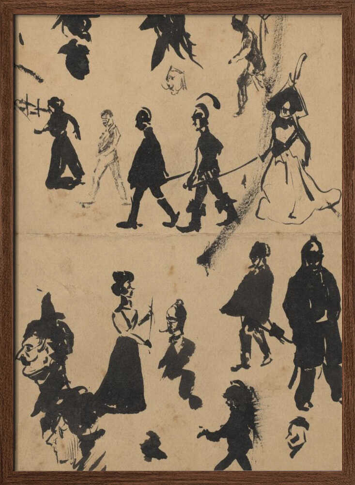 Studieblad Met Mannen En Vrouwen