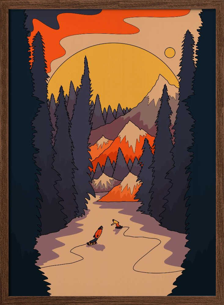 Snowboard holiday