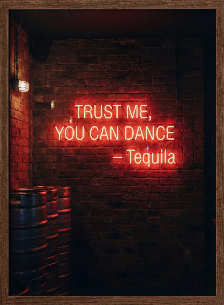 Neon Tequila Dance Quote