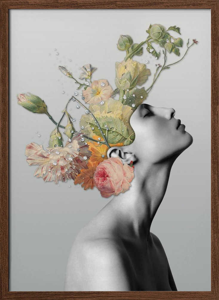 Ethereal Floral Portrait