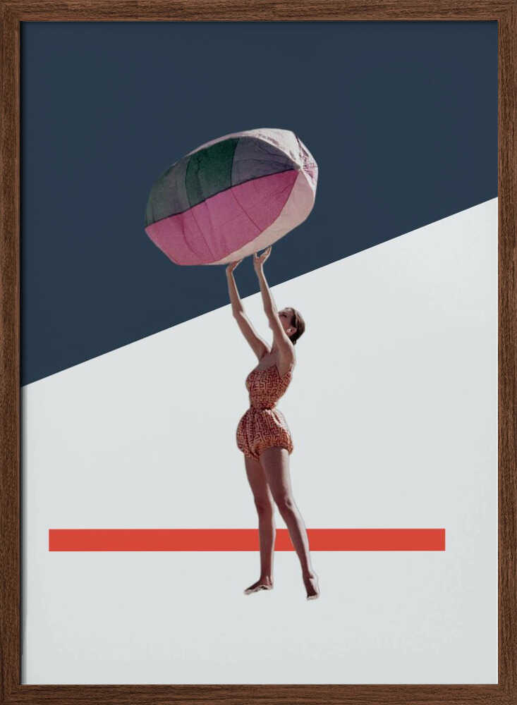 Retro Beach Ball Play