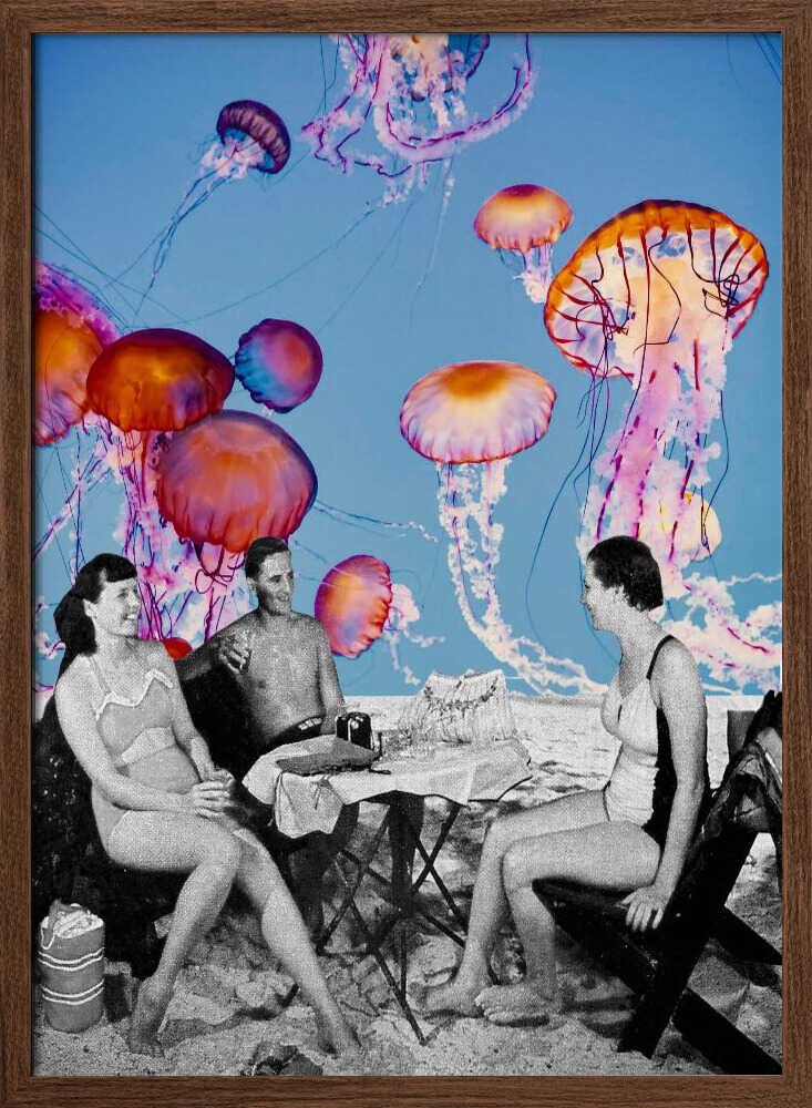 Surreal Beach Picnic