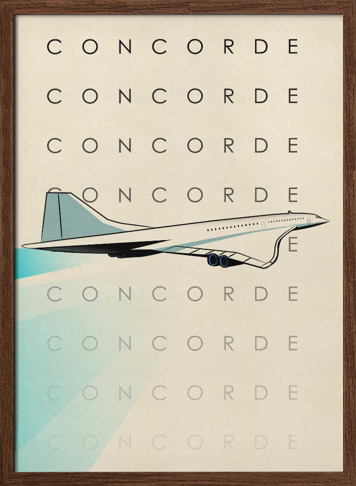 Supersonic Concorde Flight