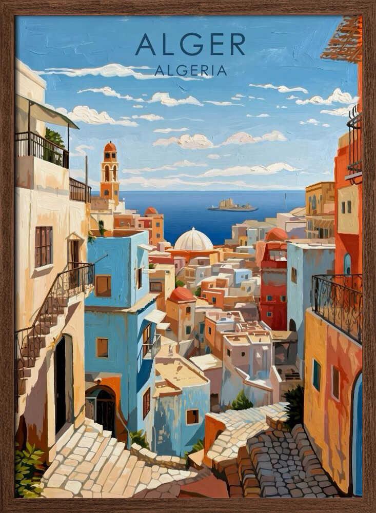 Vibrant Alger Cityscape