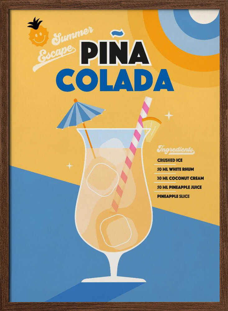 Piña Colada Summer Drink