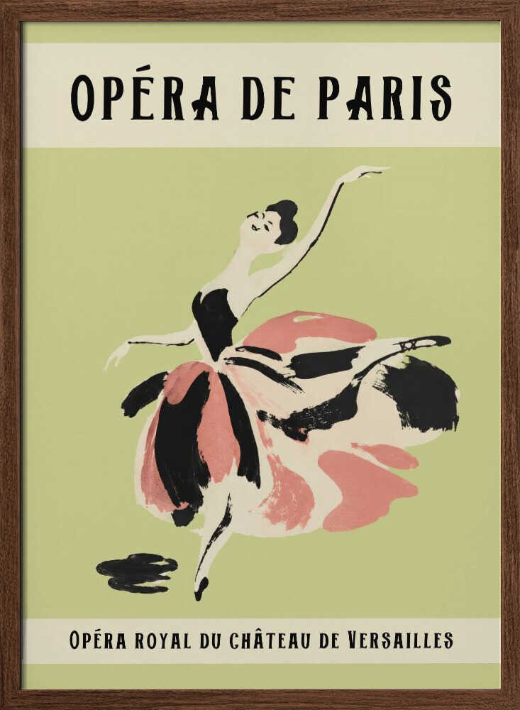 Vintage Parisian Ballerina