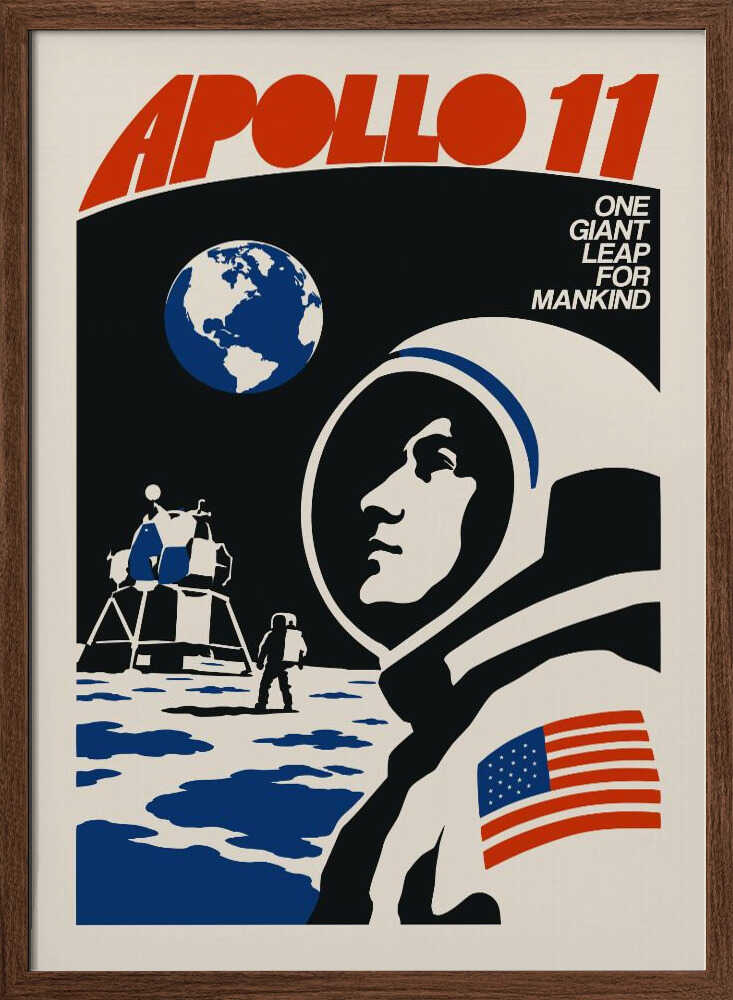 Astronaut Moon Landing