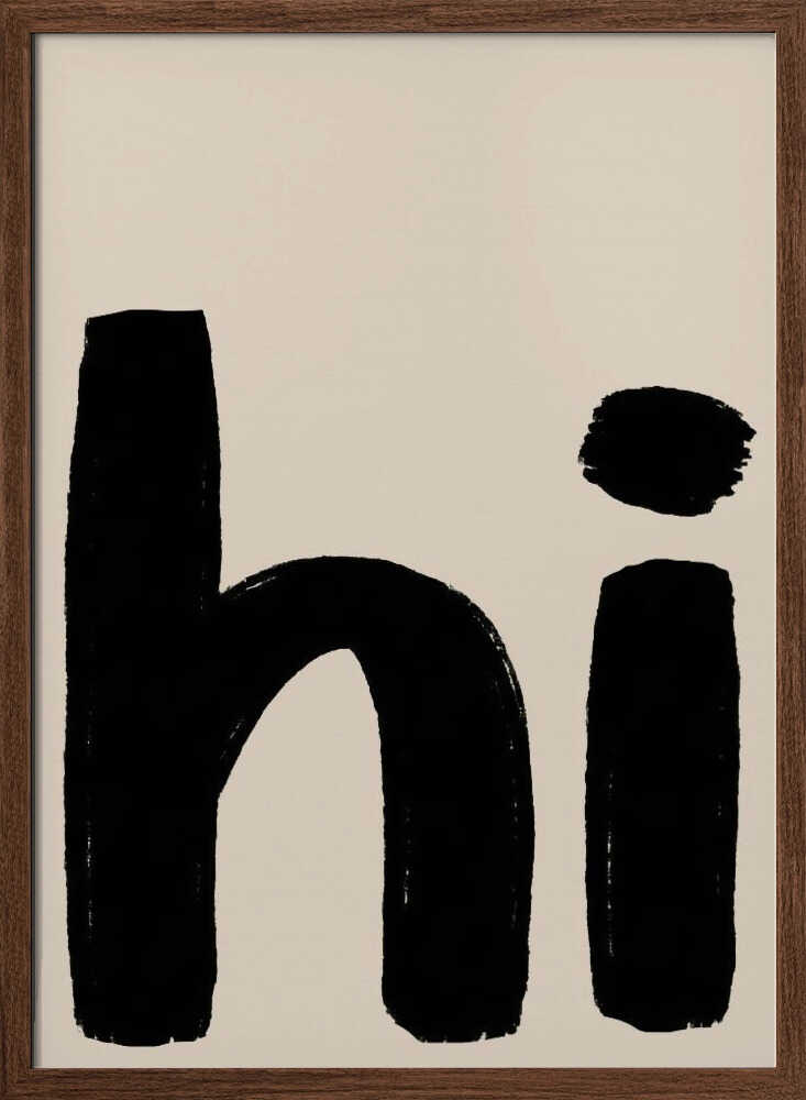 Friendly Hi Word