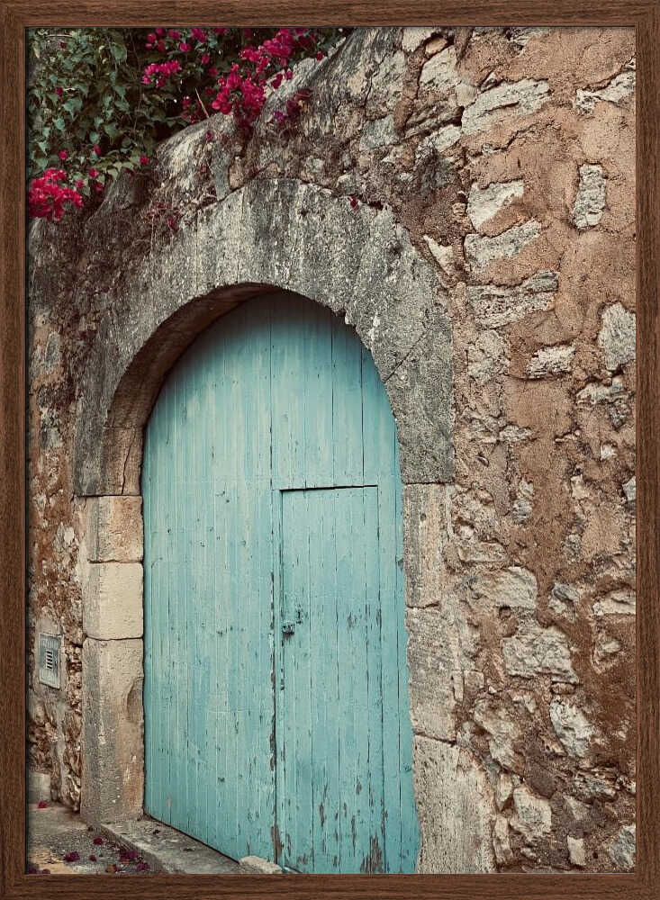 Rustic Blue Doorway