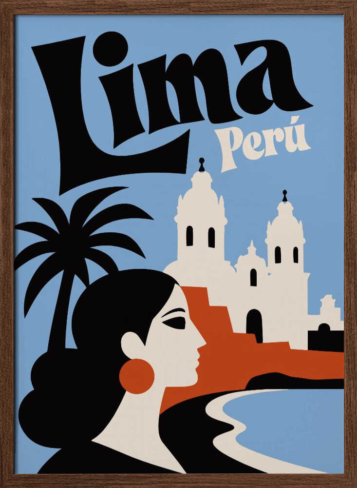 Lima Peru Retro Travel