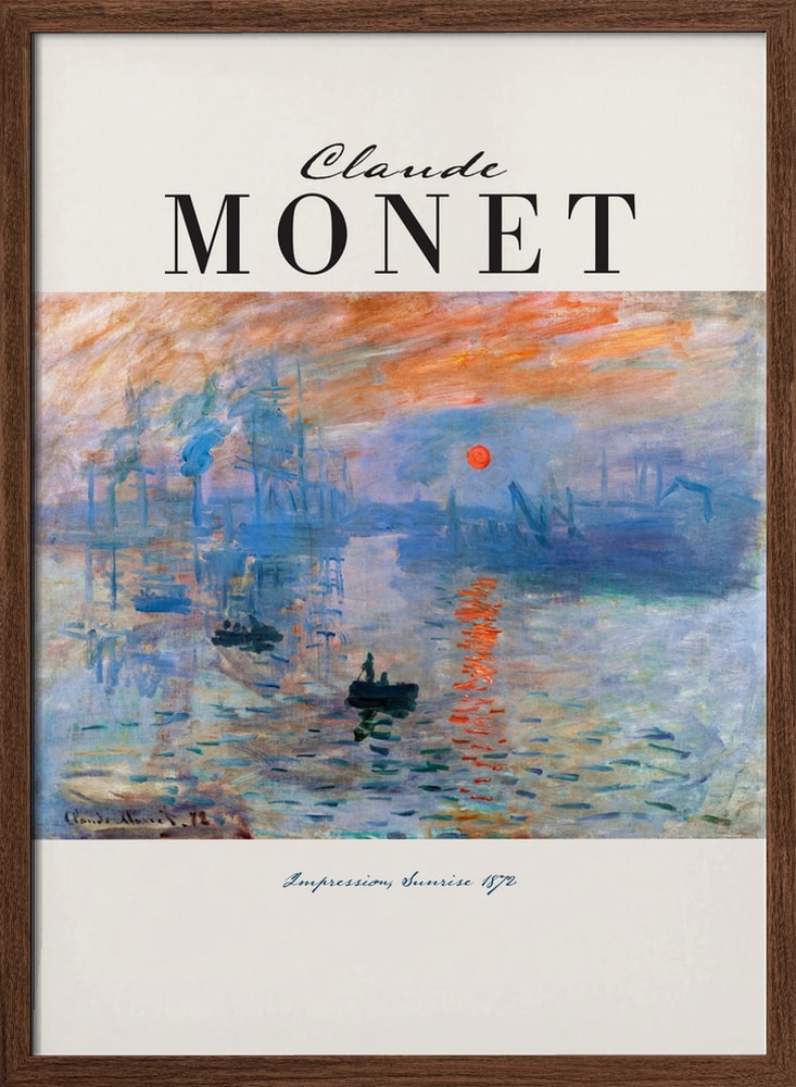 Impressionist Harbor Sunrise