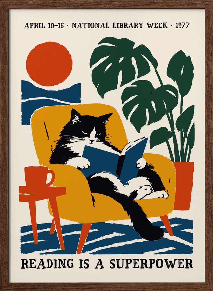 Reading Cat Superpower