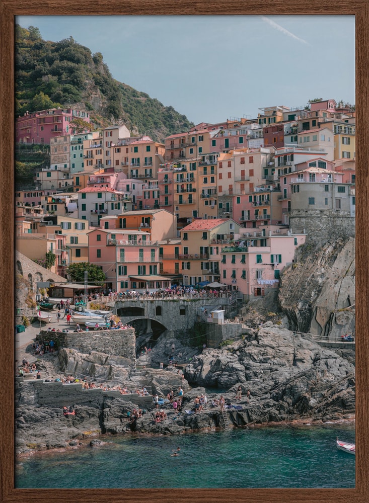 Colorful Manarola Seaside Village