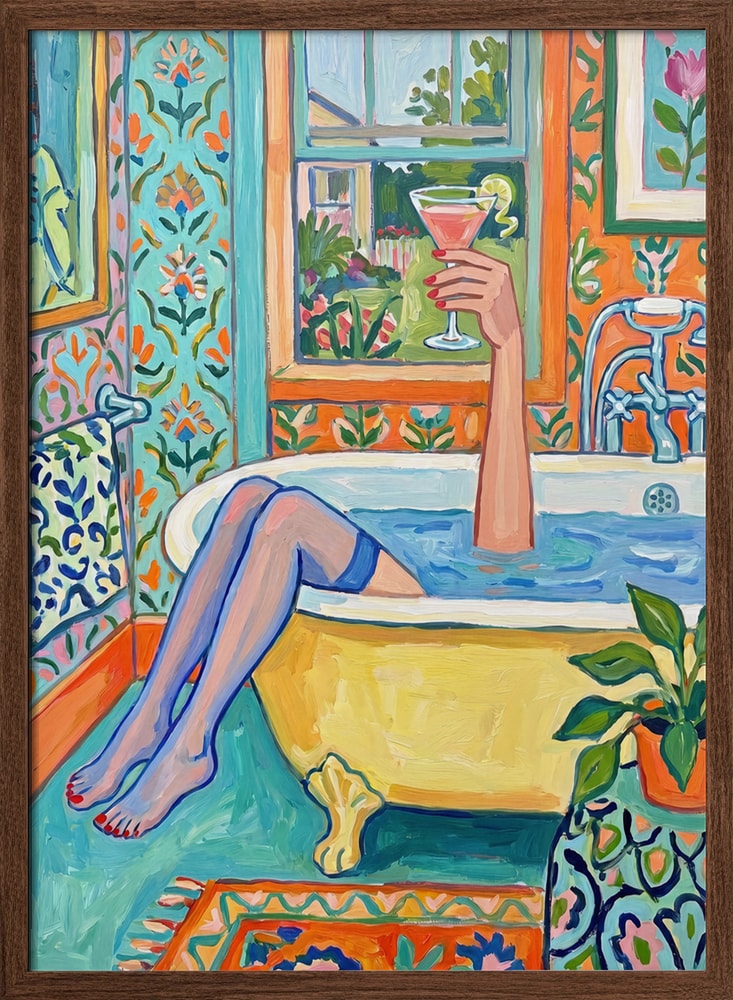Colorful Bath Time