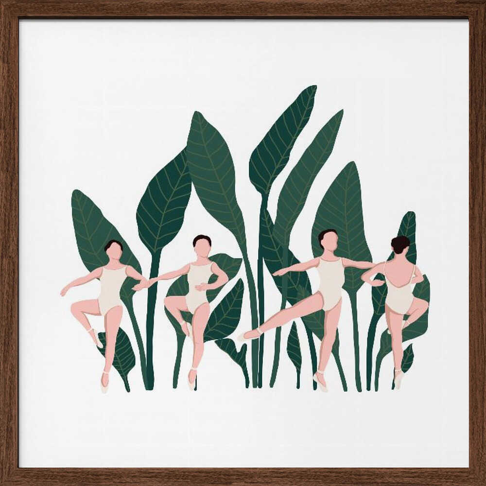Tropical Ballet Dancers